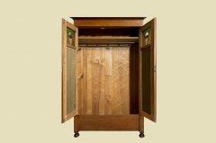 -RESERVIERT- 1920er Kleiderschrank ANTIK Jugendstil Nußbaum Schrank von 1920