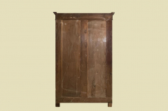 Edler 1880er Kleiderschrank ANTIK Gründerzeit Nußbaum Säulen Schrank von 1880