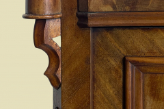 1840er Vertiko ANTIK Louis Philippe Mahagoni Schrank Kommode von 1840