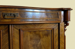 1840er Vertiko ANTIK Louis Philippe Mahagoni Schrank Kommode von 1840