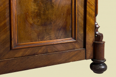 1840er Vertiko ANTIK Louis Philippe Mahagoni Schrank Kommode von 1840