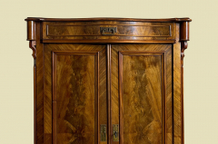 1840er Vertiko ANTIK Louis Philippe Mahagoni Schrank Kommode von 1840