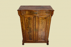 1840er Vertiko ANTIK Louis Philippe Mahagoni Schrank Kommode von 1840