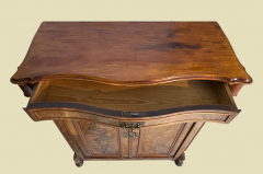 1840er Vertiko ANTIK Louis Philippe Mahagoni Schrank Kommode von 1840