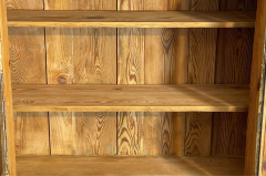 1920er Küchenbuffet ANTIK Jugendstil Weichholz Vitrine Kommode Schrank von 1920