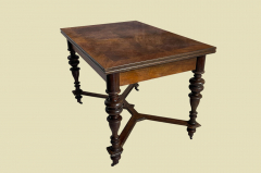 1880er Esstisch ANTIK Gründerzeit VINTAGE Schreib Tisch von 1880 -ausziehbar-