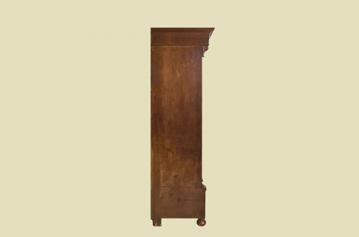1880er Kleiderschrank ANTIK Gründerzeit Nußbaum VINTAGE Schrank von 1880