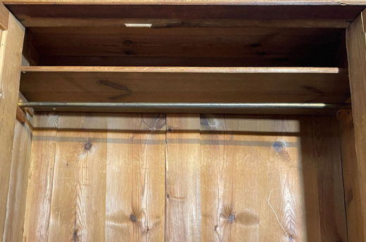 1880er Kleiderschrank ANTIK Gründerzeit Nußbaum VINTAGE Schrank von 1880