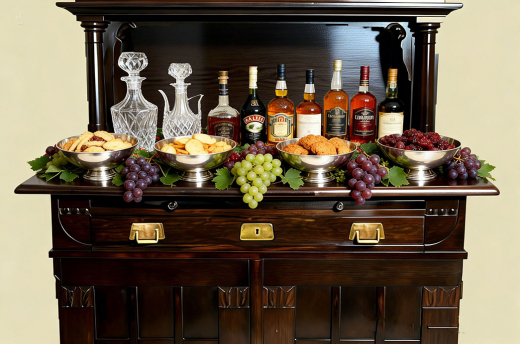 Anrichte Buffet ANTIK Jugendstil VINTAGE Kommode Halbschrank Schrank von 1920