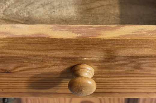 1880er Kommode ANTIK Gründerzeit VINTAGE Weichholz Halbschrank Schrank von 1880