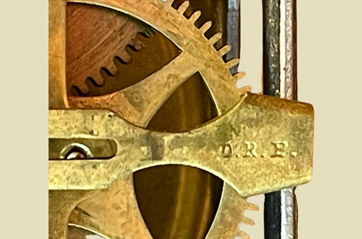 1880er GUSTAV BECKER Freischwinger Wand Uhr ANTIK Gründerzeit VINTAGE von 1880