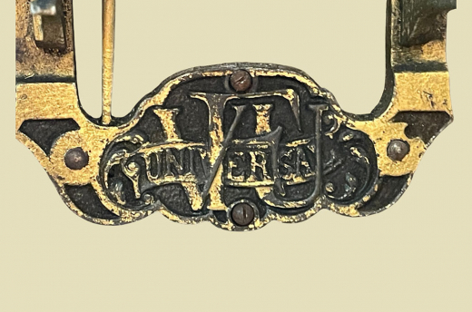 1880er GUSTAV BECKER Freischwinger Wand Uhr ANTIK Gründerzeit VINTAGE von 1880