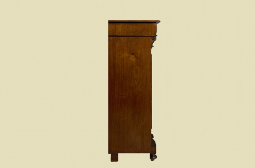 1880er Vertiko ANTIK Gründerzeit VINTAGE Nußbaum Kommode Schrank von 1880