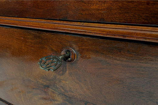 Kommode ANTIK Louis Philippe VINTAGE Mahagoni Schrank Sideboard von 1840