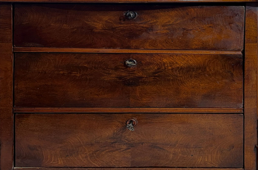 Kommode ANTIK Louis Philippe VINTAGE Mahagoni Schrank Sideboard von 1840