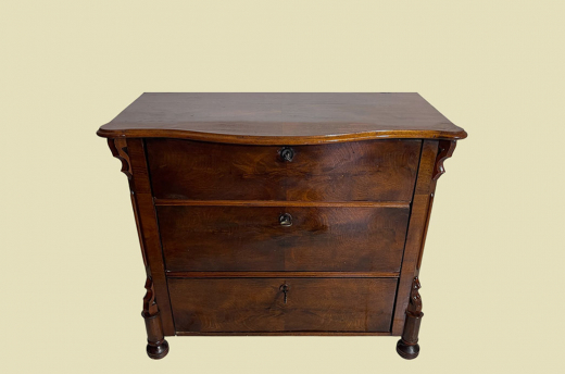 Kommode ANTIK Louis Philippe VINTAGE Mahagoni Schrank Sideboard von 1840