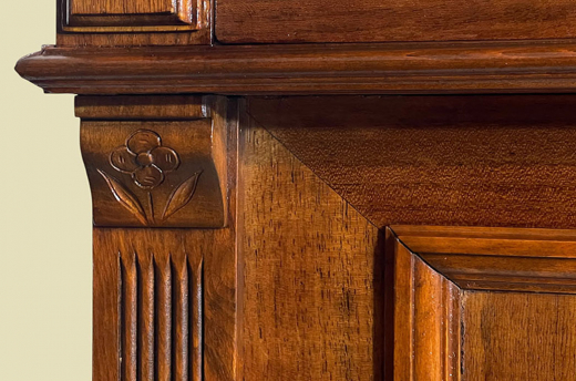 1920er Vertiko ANTIK Jugendstil VINTAGE Lebensbaum Kommode Schrank von 1920