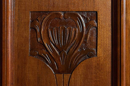 1920er Vertiko ANTIK Jugendstil VINTAGE Lebensbaum Kommode Schrank von 1920