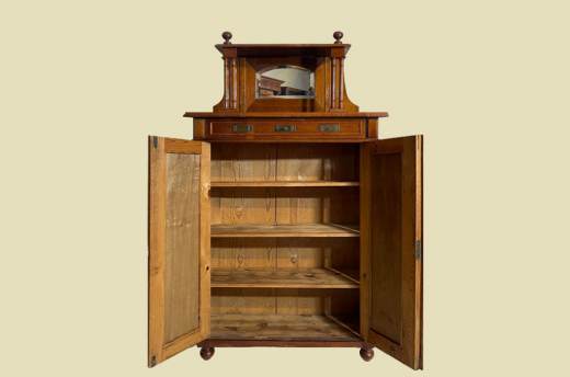 1920er Vertiko ANTIK Jugendstil VINTAGE Lebensbaum Kommode Schrank von 1920