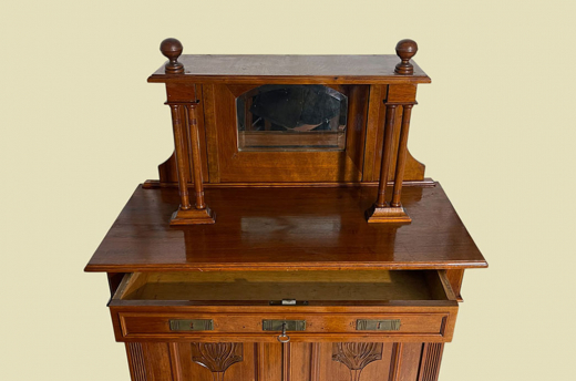 1920er Vertiko ANTIK Jugendstil VINTAGE Lebensbaum Kommode Schrank von 1920