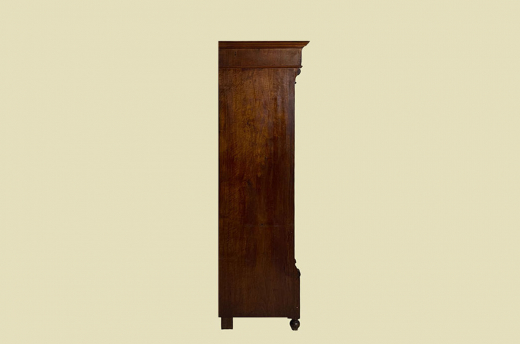 1880er Kleiderschrank ANTIK Gründerzeit Nußbaum VINTAGE Schrank von 1880