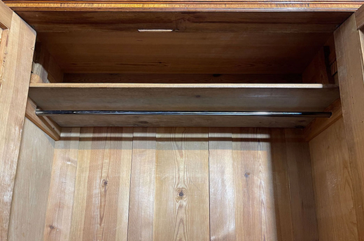 1880er Kleiderschrank ANTIK Gründerzeit Nußbaum VINTAGE Schrank von 1880