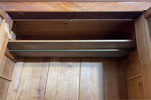 1880er Kleiderschrank ANTIK Gründerzeit Nußbaum VINTAGE Schrank von 1880