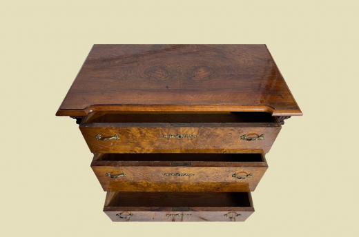 1880er Kommode ANTIK Gründerzeit Nußbaum Sideboard Schrank von 1880