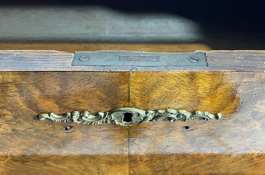 1880er Kommode ANTIK Gründerzeit Nußbaum Sideboard Schrank von 1880