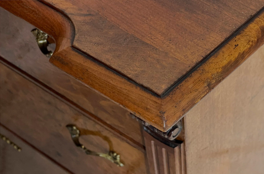 1880er Kommode ANTIK Gründerzeit Nußbaum Sideboard Schrank von 1880