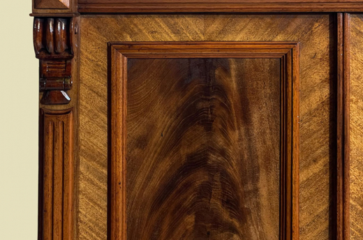 1880er Vertiko ANTIK Gründerzeit VINTAGE Nußbaum Kommode Schrank von 1880