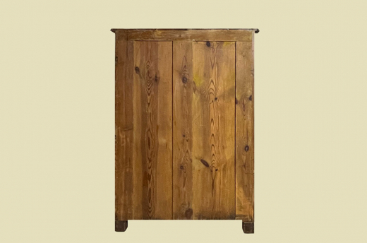 1880er Vertiko ANTIK Gründerzeit VINTAGE Nußbaum Säulen Kommode Schrank von 1880