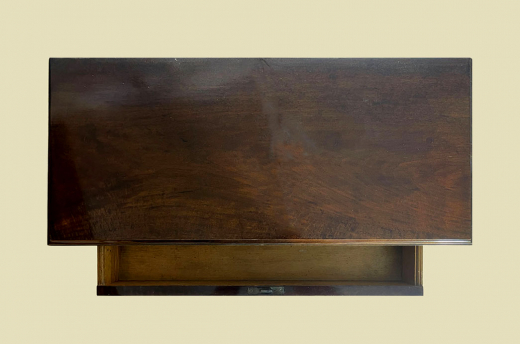 1880er Vertiko ANTIK Gründerzeit VINTAGE Nußbaum Säulen Kommode Schrank von 1880