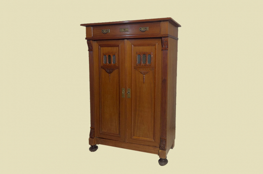 1920er Vertiko ANTIK Jugendstil VINTAGE Mahagoni Kommode Schrank von 1920