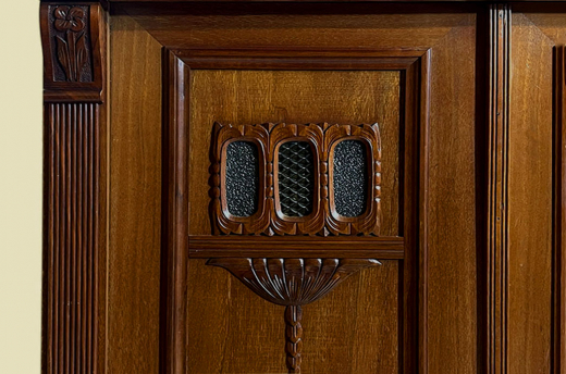 1920er Vertiko ANTIK Jugendstil VINTAGE Mahagoni Kommode Schrank von 1920