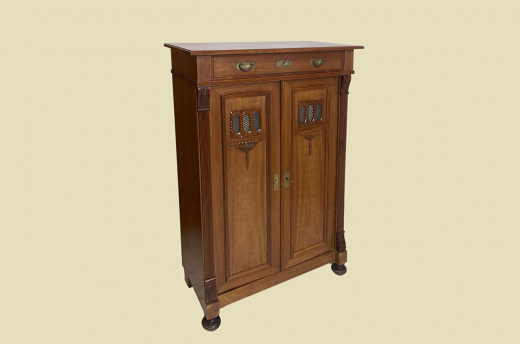 1920er Vertiko ANTIK Jugendstil VINTAGE Mahagoni Kommode Schrank von 1920