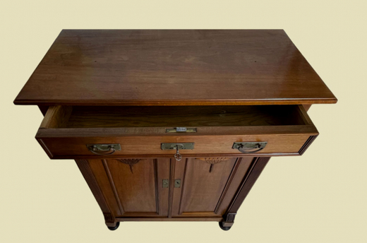 1920er Vertiko ANTIK Jugendstil VINTAGE Mahagoni Kommode Schrank von 1920