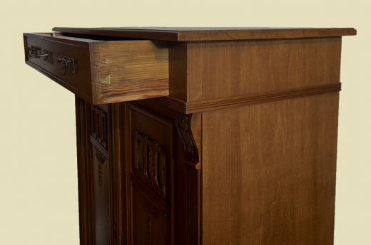 1920er Vertiko ANTIK Jugendstil VINTAGE Mahagoni Kommode Schrank von 1920