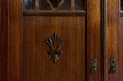 1920er Vertiko ANTIK Jugendstil VINTAGE Spiegel Kommode Schrank von 1920