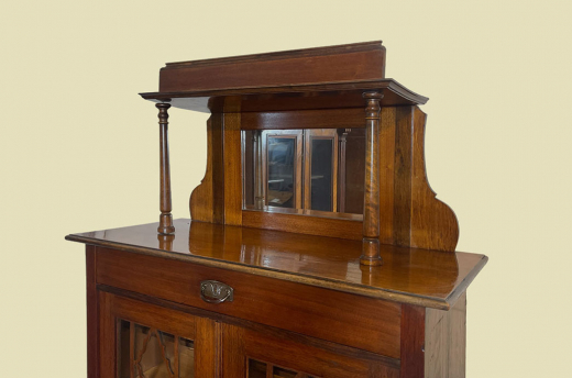 1920er Vertiko ANTIK Jugendstil VINTAGE Spiegel Kommode Schrank von 1920