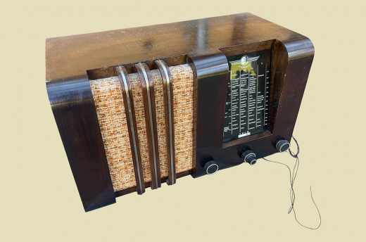 1939 ORIGINAL IMPERIAL J49GW Volksempfänger Radio - Audio Eingang für CDs - Original Klang