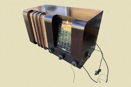 1939 ORIGINAL IMPERIAL J49GW Volksempfänger Radio - Audio Eingang für CDs - Original Klang