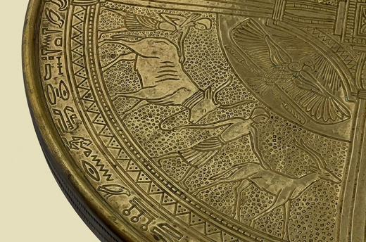 1920er Rauchtisch ANTIK Jugendstil VINTAGE Beistell Vitrine Tee Tisch von 1920