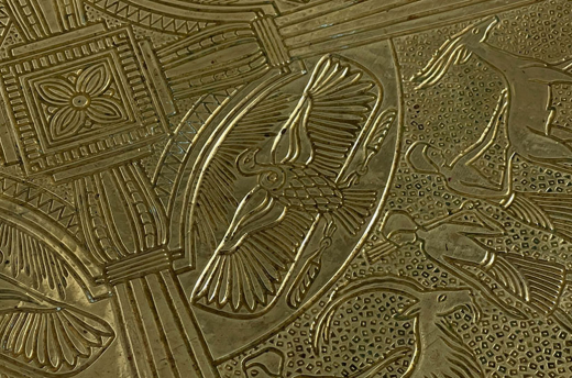 1920er Rauchtisch ANTIK Jugendstil VINTAGE Beistell Vitrine Tee Tisch von 1920