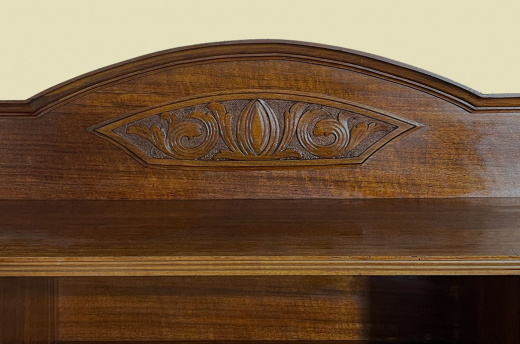 1920er Schreibtisch ANTIK Jugendstil VINTAGE Nußbaum Sekretär mit Aufsatz von 1920