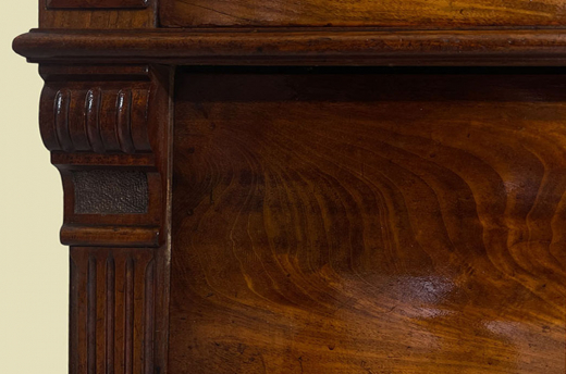 1880er Kommode ANTIK Gründerzeit Nußbaum Sideboard Schrank von 1880