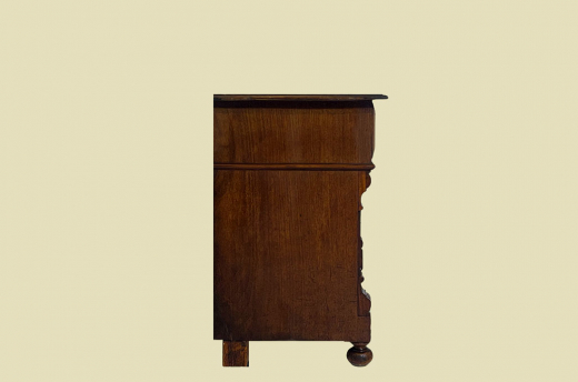 1880er Kommode ANTIK Gründerzeit Nußbaum Sideboard Schrank von 1880