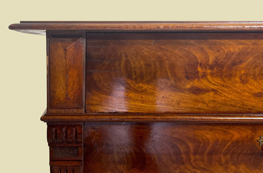 1880er Kommode ANTIK Gründerzeit Nußbaum Sideboard Schrank von 1880