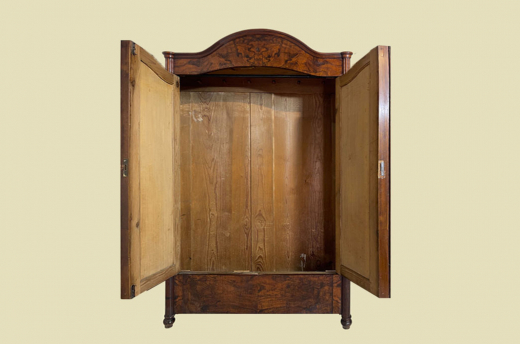 1840er ANTIK Schrank Louis Philippe VINTAGE Wäsche Kleiderschrank von 1840