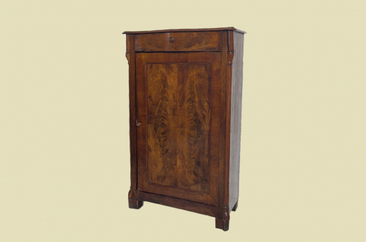 1840er Vertiko ANTIK Louis Philippe Mahagoni VINTAGE Schrank Kommode von 1840
